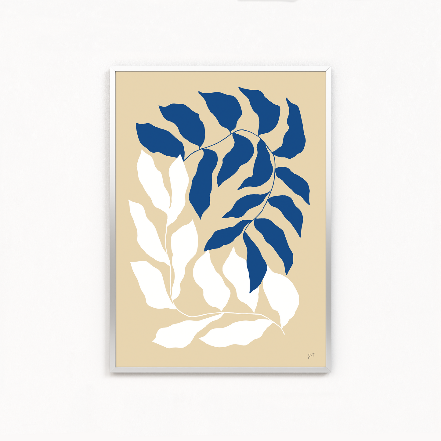 HOPE IN BLUE & WHITE #1