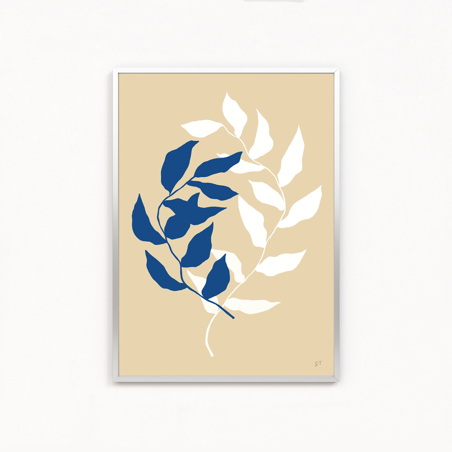 HOPE IN BLUE & WHITE #2