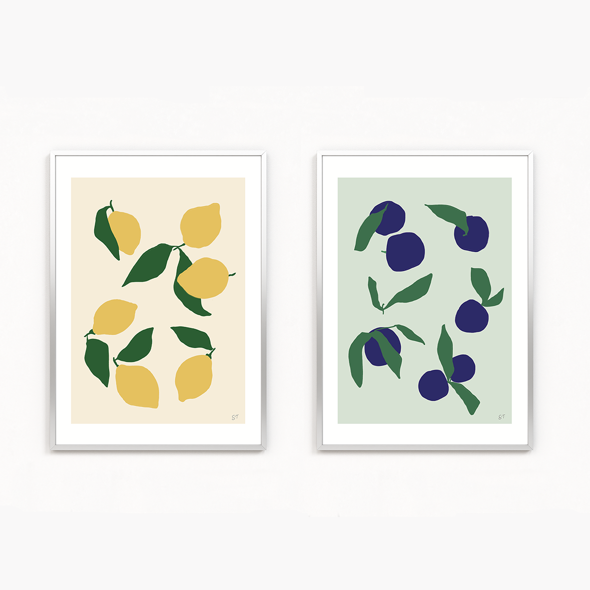 LEMONS & PLUMS COUPLE