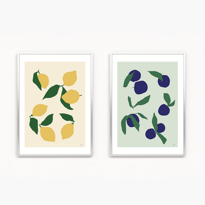 LEMONS & PLUMS COUPLE