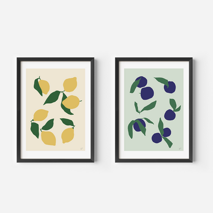 LEMONS & PLUMS COUPLE