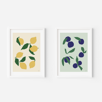 LEMONS & PLUMS COUPLE