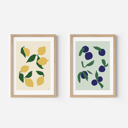 LEMONS & PLUMS COUPLE