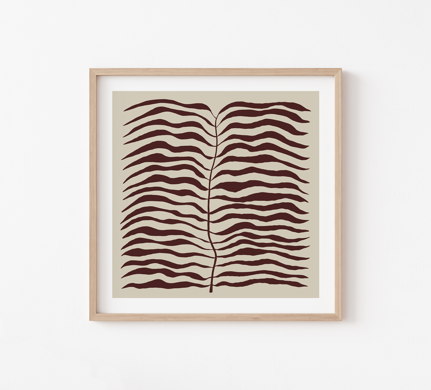 BRANCH IN BROWN