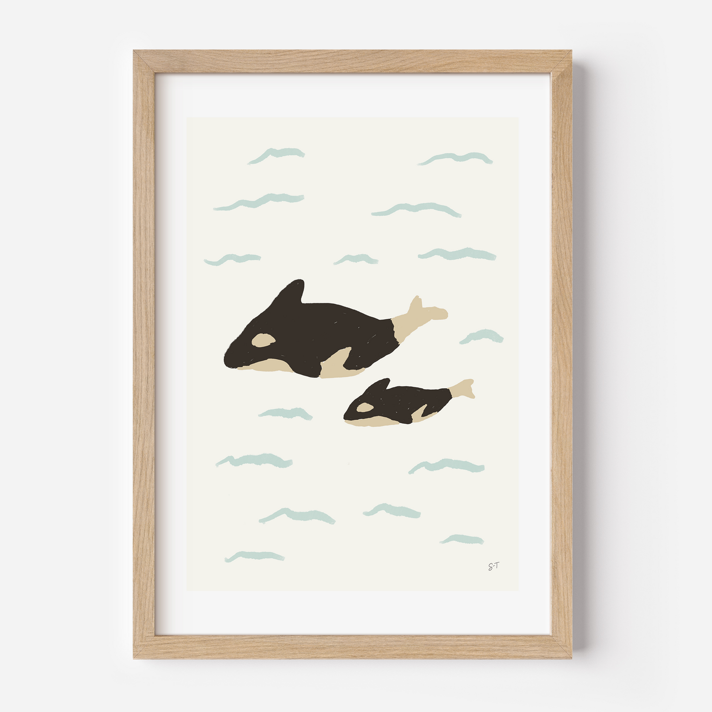 SWIMMING WHALES