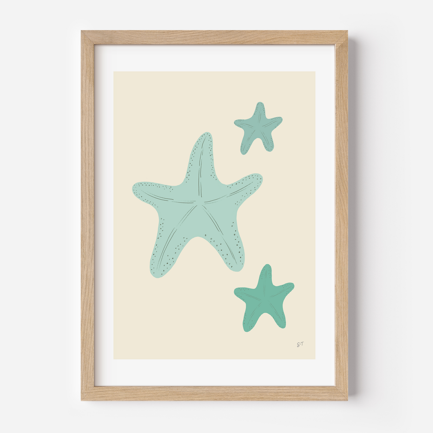 STARFISH IN BLUE