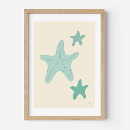 STARFISH IN BLUE