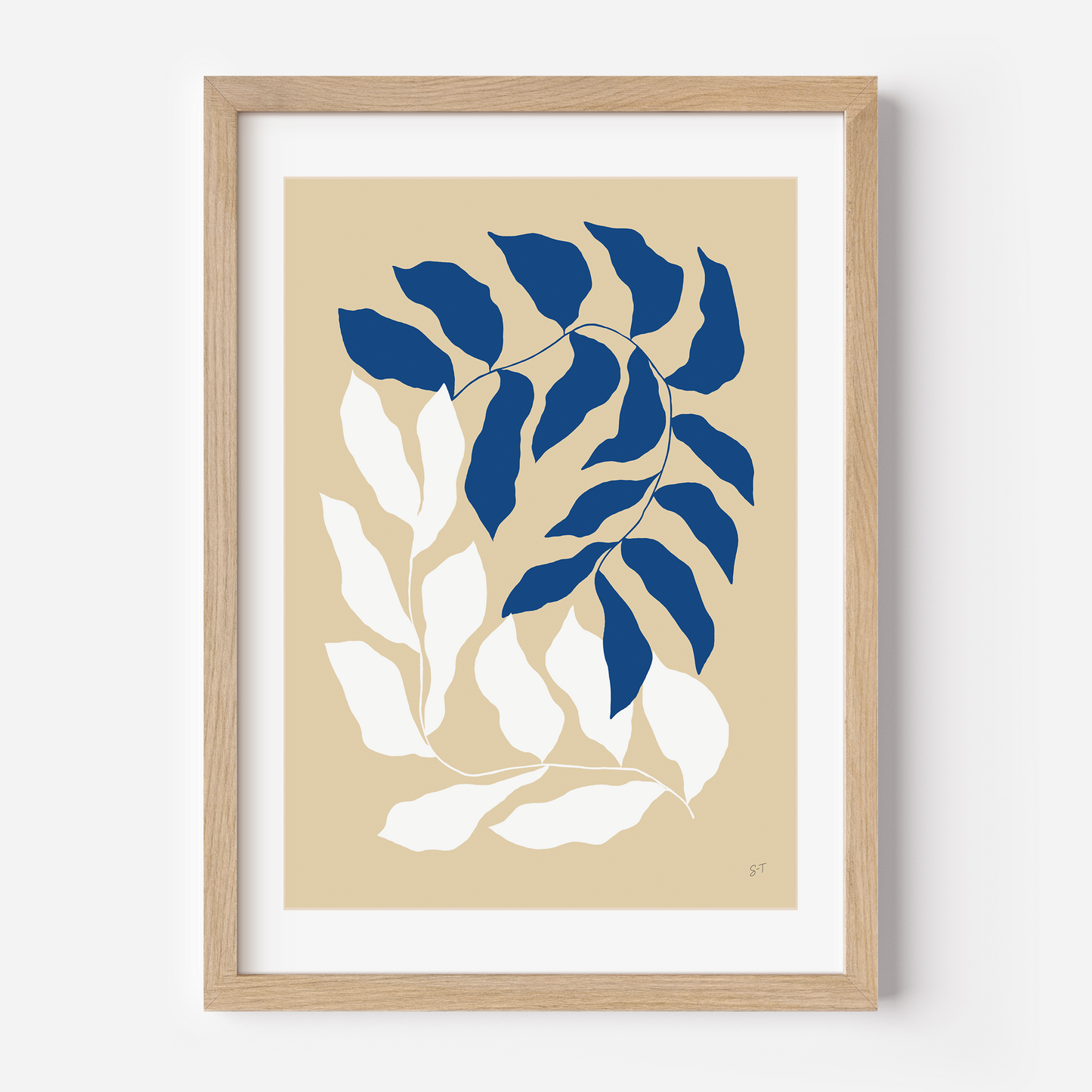 HOPE IN BLUE & WHITE #1