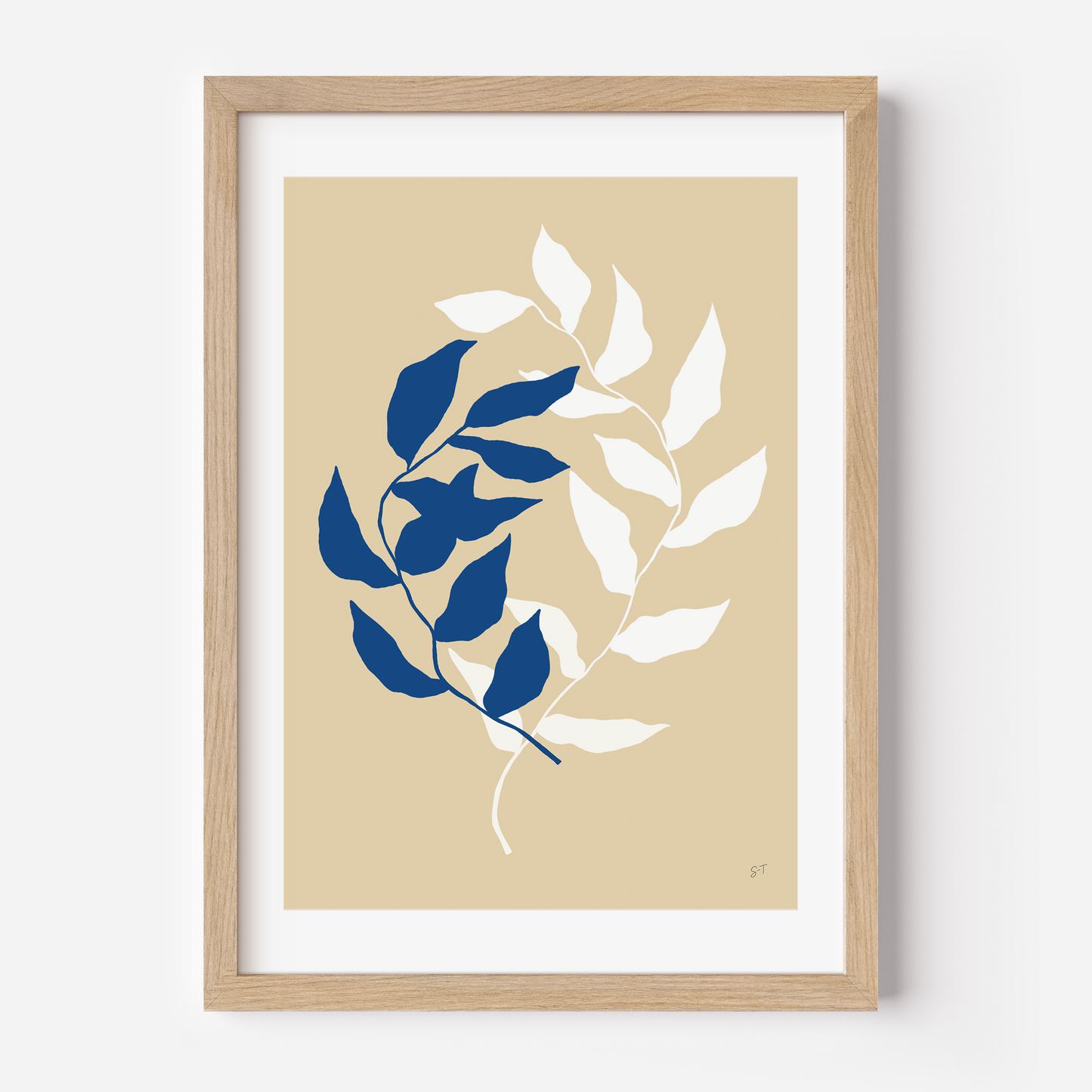 HOPE IN BLUE & WHITE #2