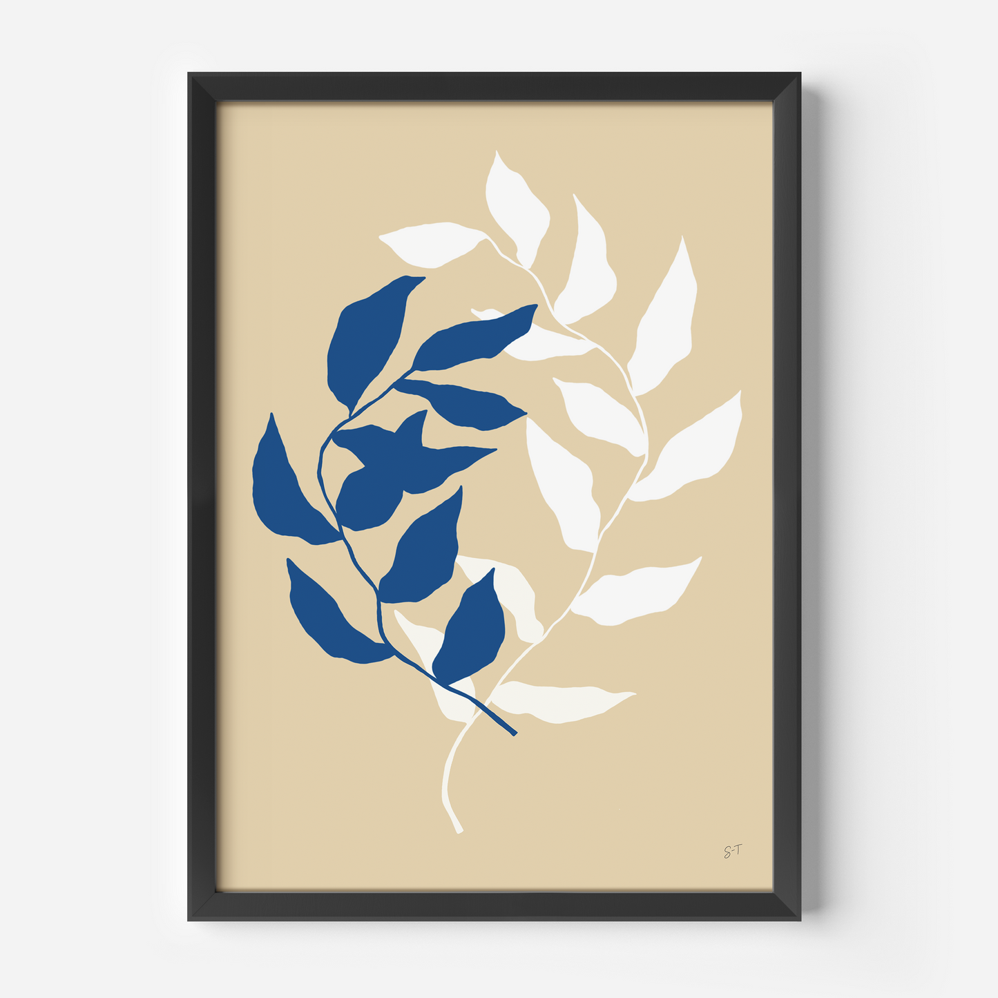 HOPE IN BLUE & WHITE #2