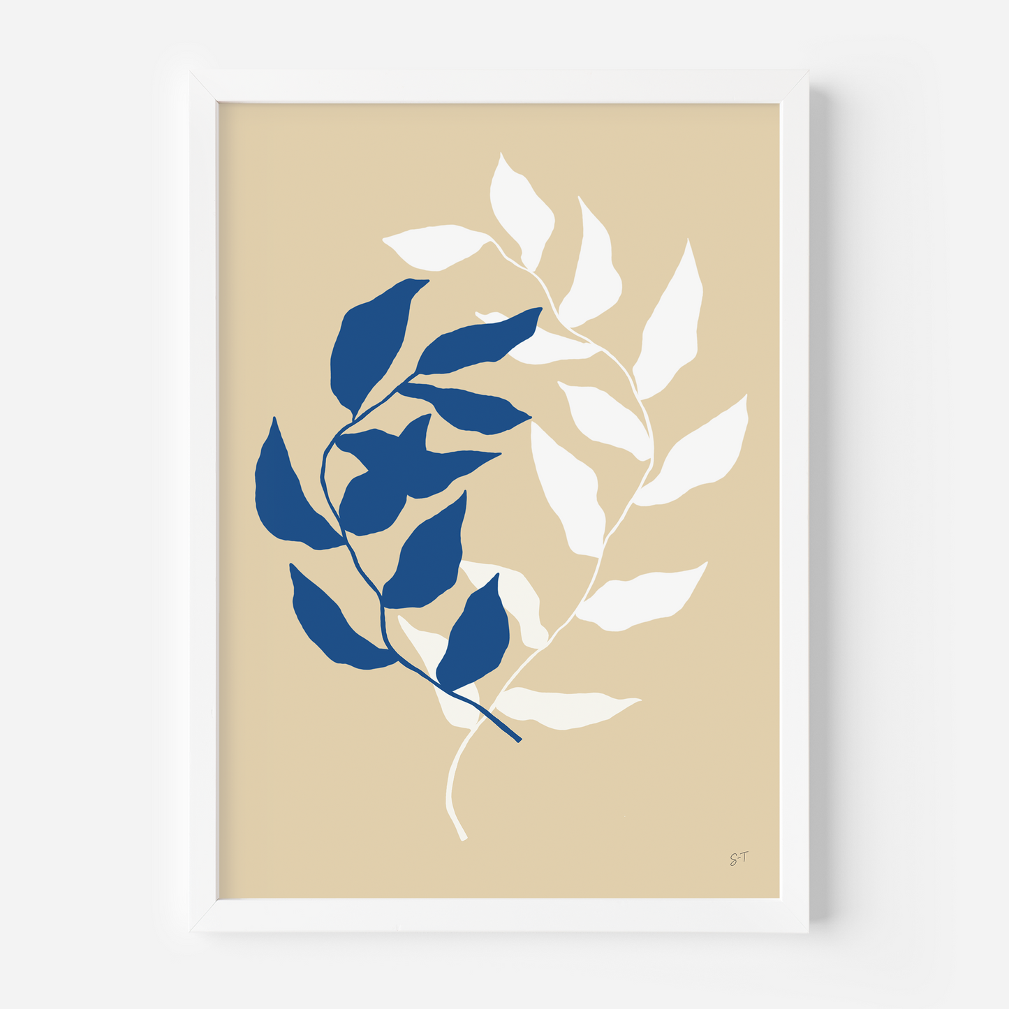 HOPE IN BLUE & WHITE #2