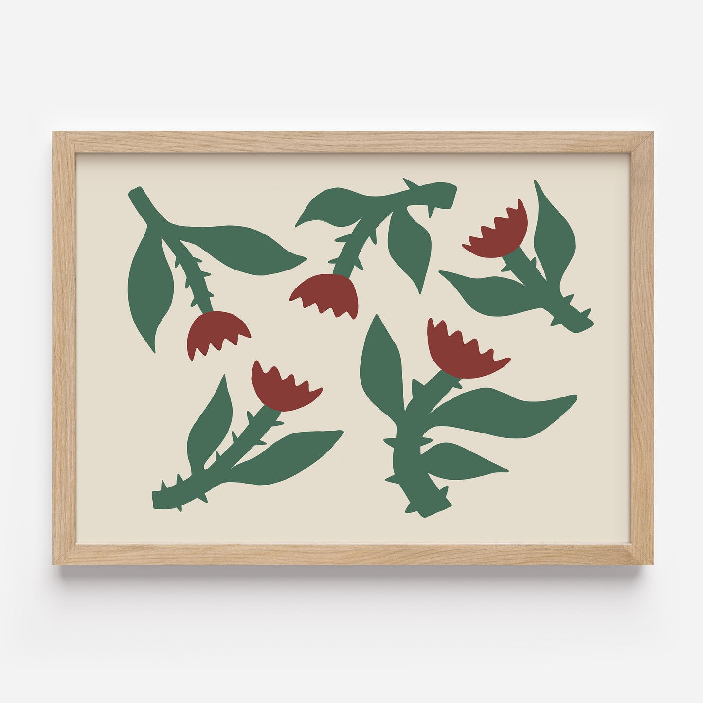 FLOWERS & THORNS 21X30