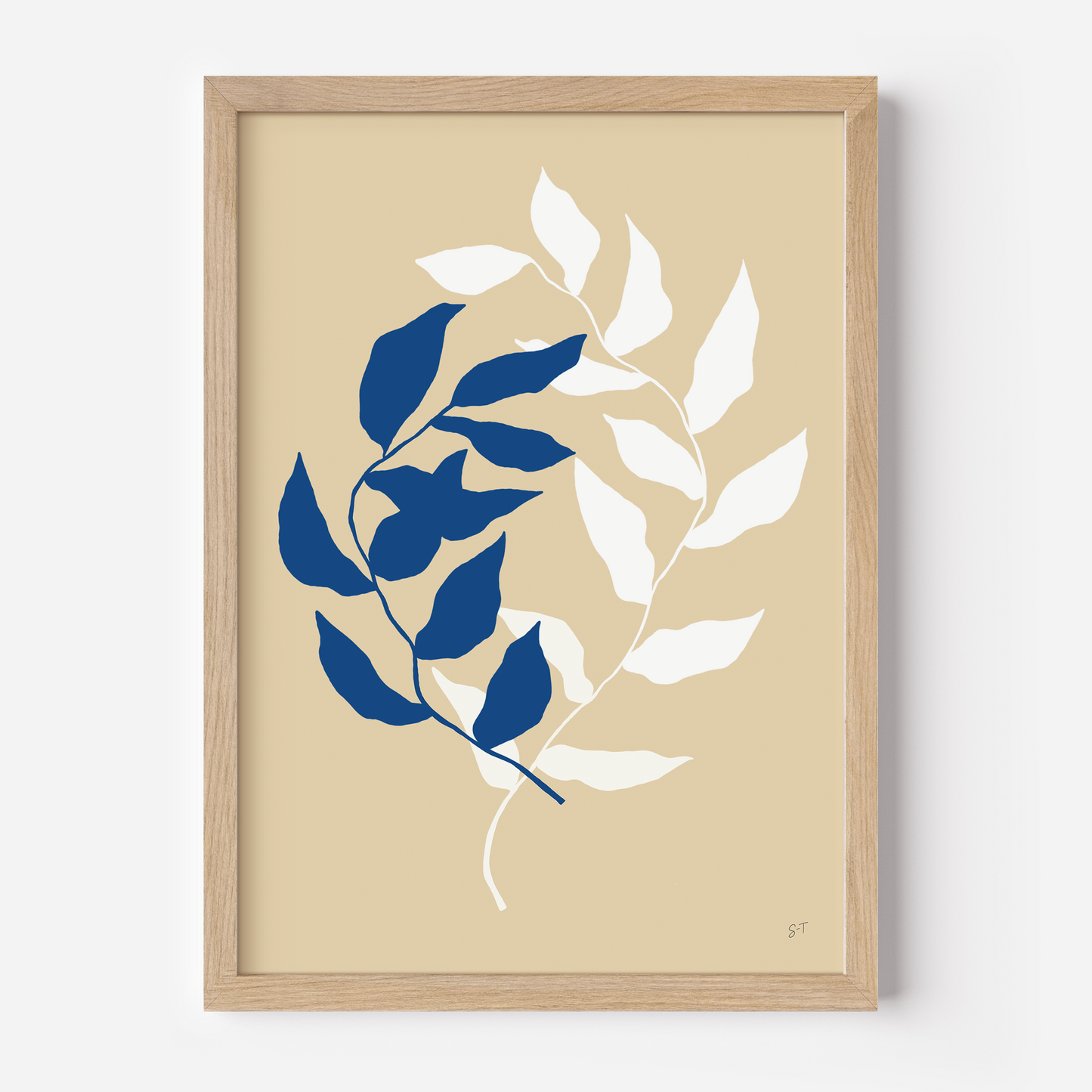 HOPE IN BLUE & WHITE #2
